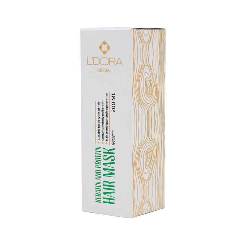 L'DORA HERBAL KERATIN AND PROTEIN HAIR MASK, 200 ml